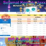 BUKTI JACKPOT SLOT LUCKY NEKO TERPERCAYA DI INDONESIA TGL 10-07-2024