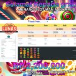 BUKTI JACKPOT SLOT MANIA OLYMPUS TERPERCAYA DI INDONESIA TGL 15-07-2024