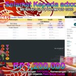 BUKTI JACKPOT SLOT GATES OF OLYMPUS 1000 TERPERCAYA DI INDONESIA TGL 05-07-2024