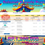 BUKTI JACKPOT SLOT MAHJONG WAYS 2 TERPERCAYA DI INDONESIA TGL 14-08-2024