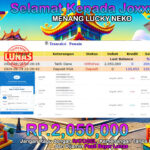 BUKTI JACKPOT SLOT LUCKY NEKO  TERPERCAYA DI INDONESIA TGL 15-08-2024