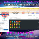 BUKTI JACKPOT SLOT STARLIGHT PRINCESS 1000 TERPERCAYA DI INDONESIA TGL 01-09-2024