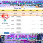 BUKTI JACKPOT SLOT MAHJONG WAYS  TERPERCAYA DI INDONESIA TGL 07-09-2024