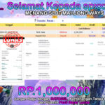 BUKTI JACKPOT SLOT MAHJONG WAYS TERPERCAYA DI INDONESIA TGL 19-09-2024