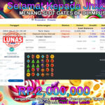 BUKTI JACKPOT SLOT GATES OF OLIMPUS  TERPERCAYA DI INDONESIA TGL 17-09-2024